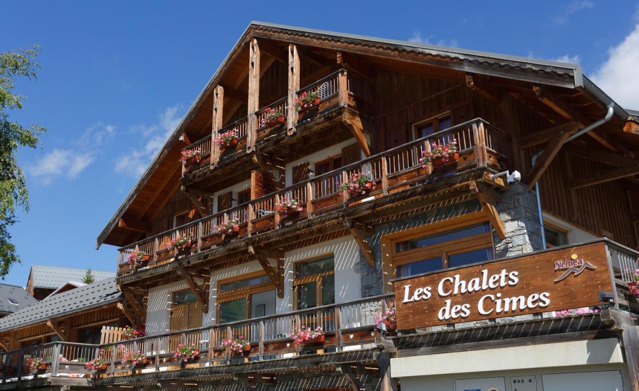 Résidence Néméa Les Chalets Des Cîmes Fontcouverte-la-Toussuire Esterno foto